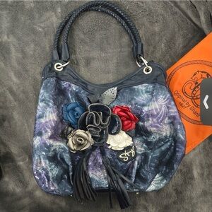 Original By Sharif *Rare Collectible* Sequence/Floral Purse